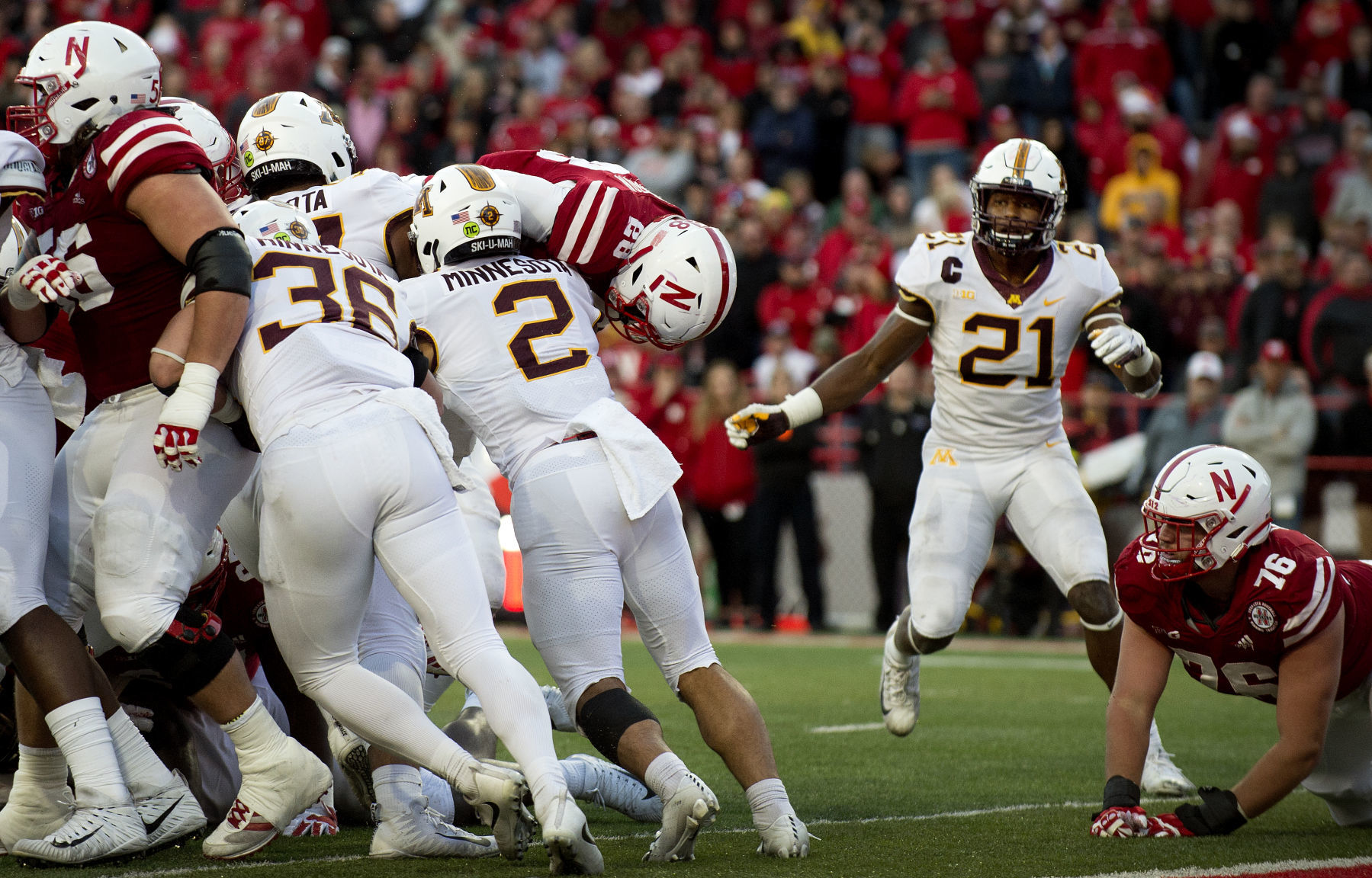 NU football vs. Minnesota, 10/20/18